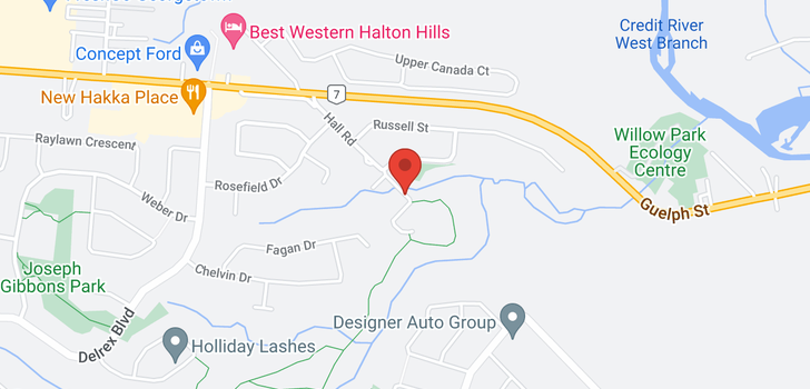 map of 806 50 HALL Road